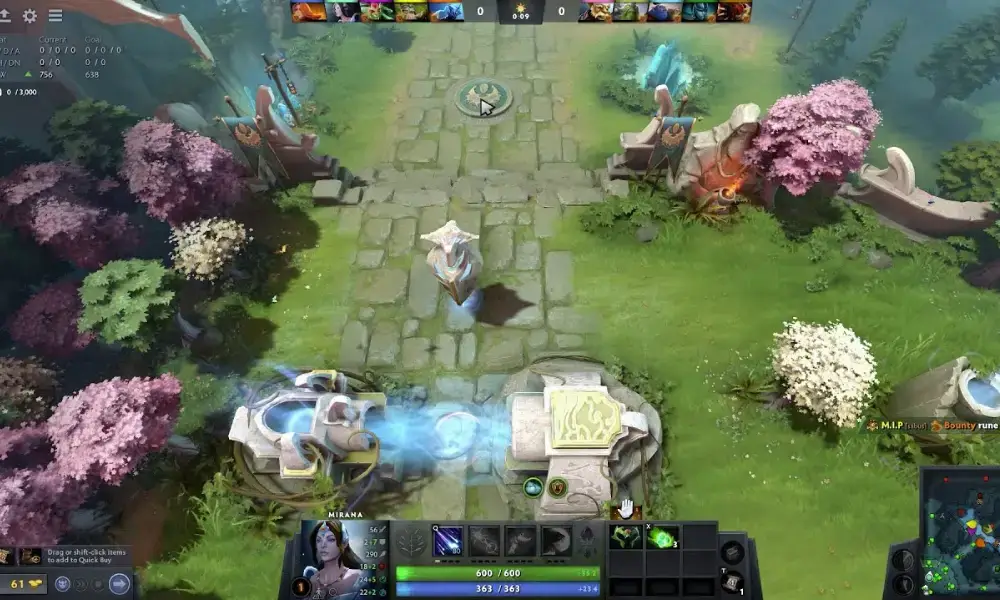 Dota 2 Jogos para PC Fraco