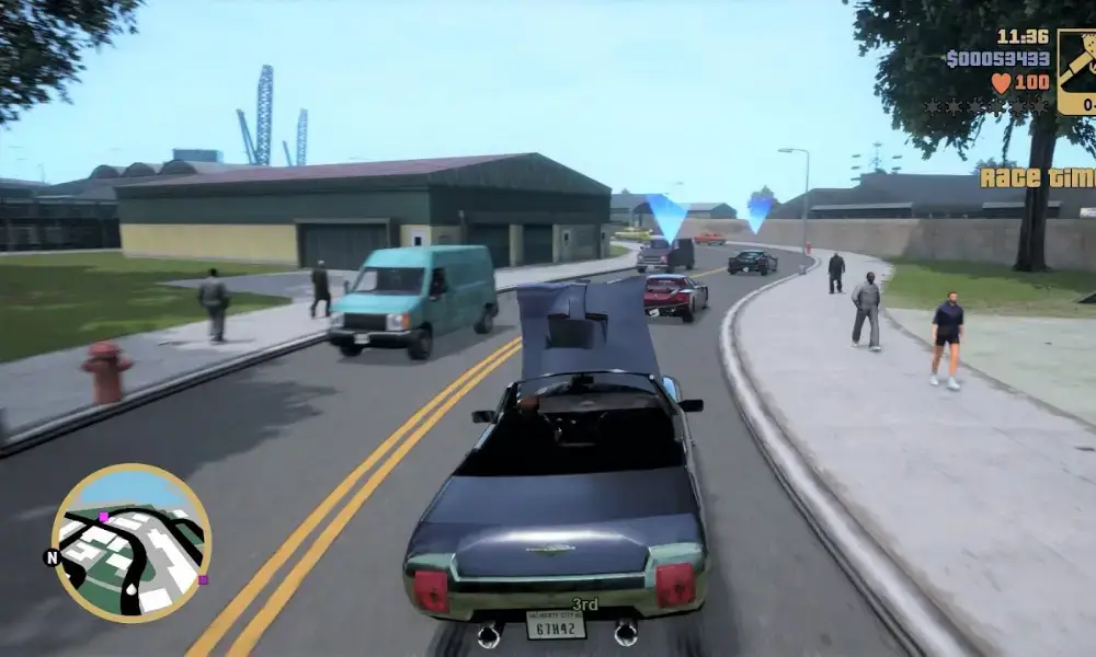 GTA III Jogos para PC Fraco