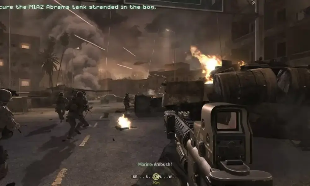 Melhores jogos de FPS para PC fraco: Call of Duty: Modern Warfare (2007)