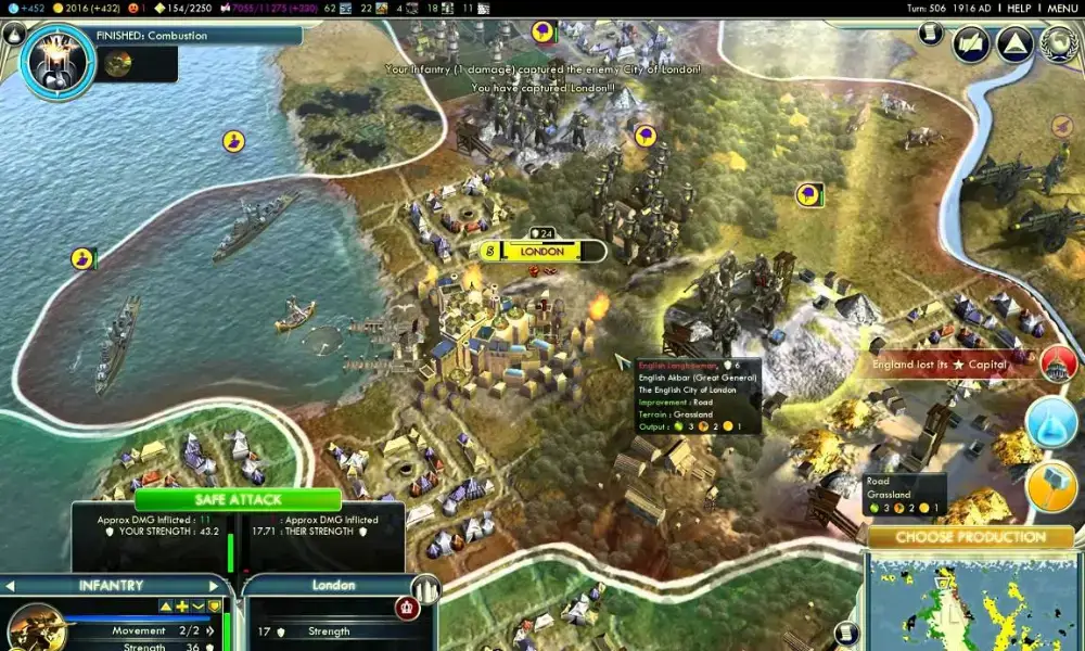 Melhores jogos de estratégia para PC: Civilization V