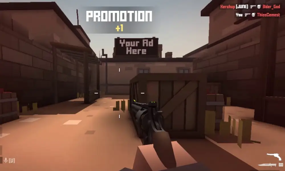 Jogos grátis para Notebook fraco: Krunker.io