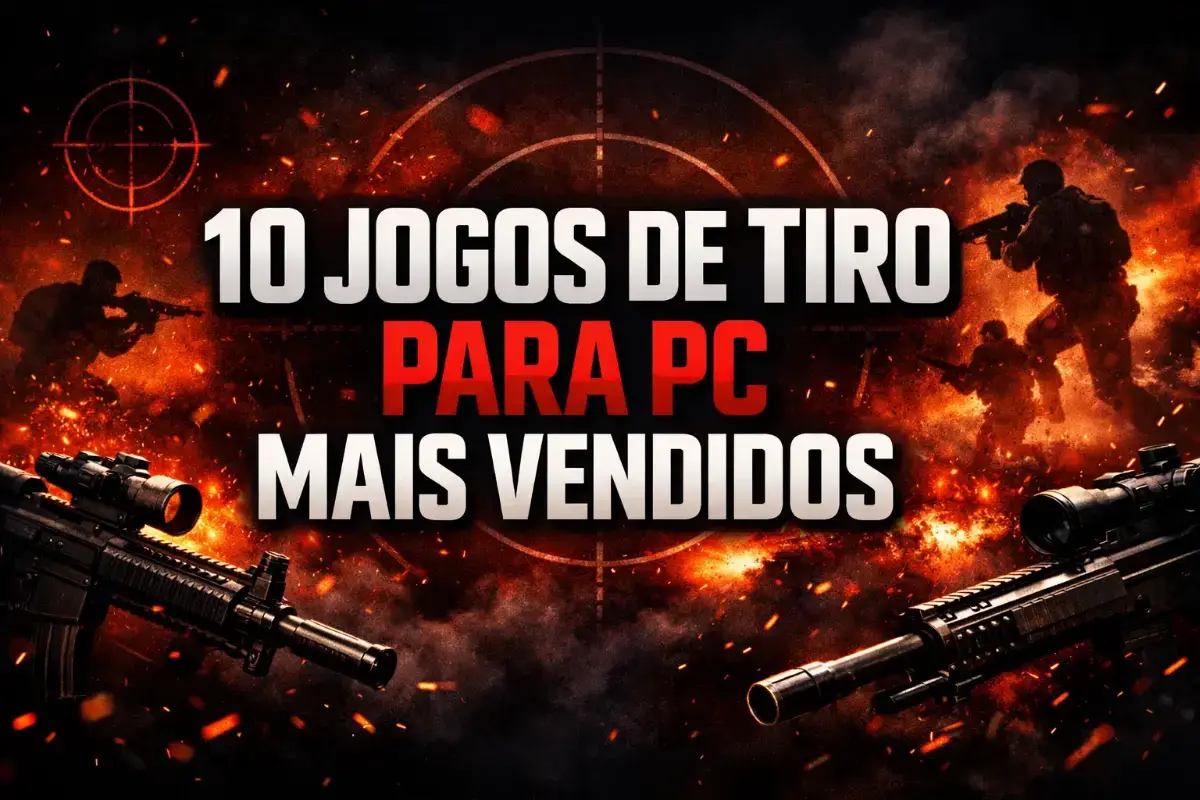 Top 10 jogos de tiro para PC mais vendidos do mundo