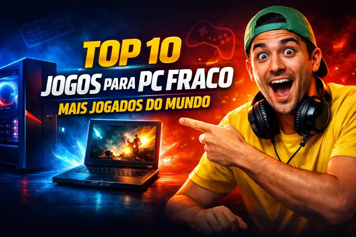 Top 10 jogos para PC fraco mais jogados do mundo de todos os tempos