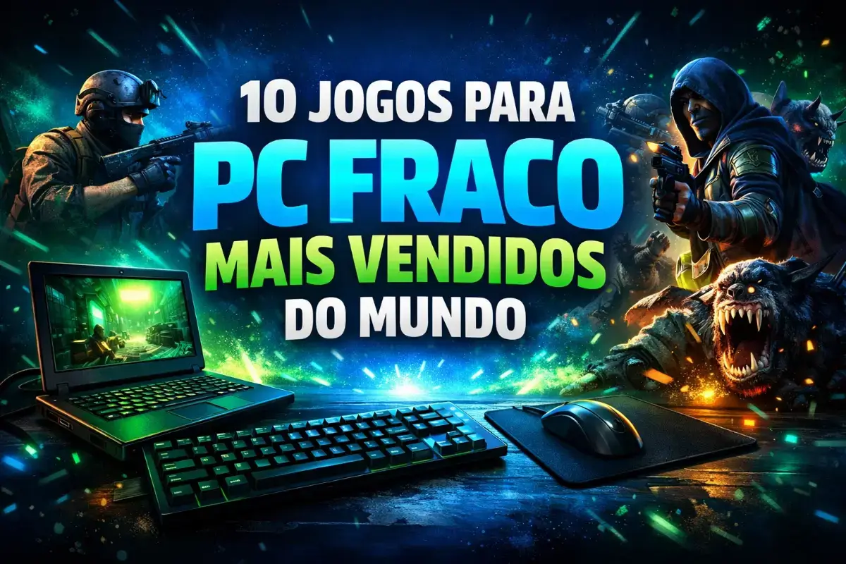 Top 10 jogos para PC fraco mais vendidos do mundo de todos os tempos