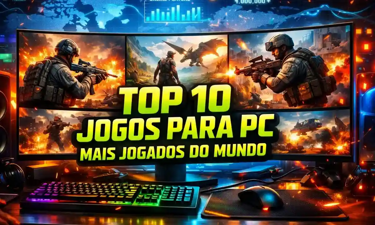 Top 10 jogos para PC mais jogados do mundo de todos os tempos