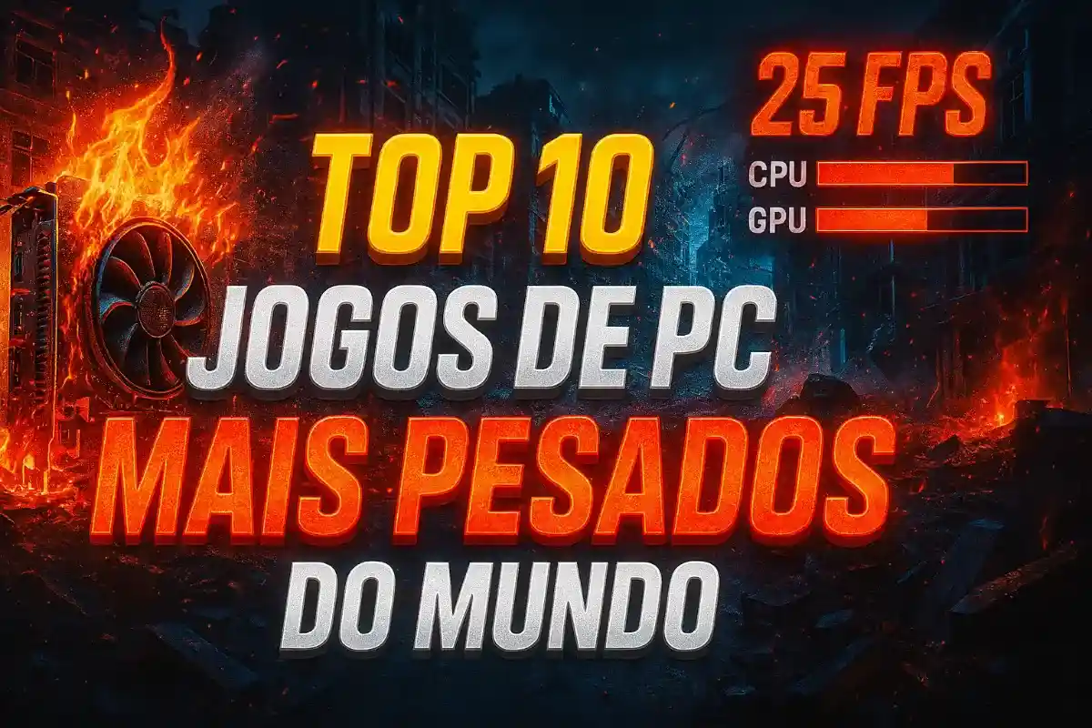 Top 10 jogos de PC mais pesados do mundo