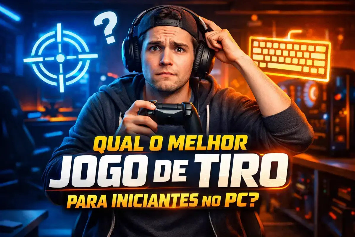 Qual o melhor jogo de tiro para iniciantes no PC?
