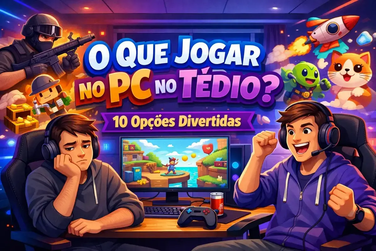 O que jogar no PC no tédio? 10 Opções divertidas