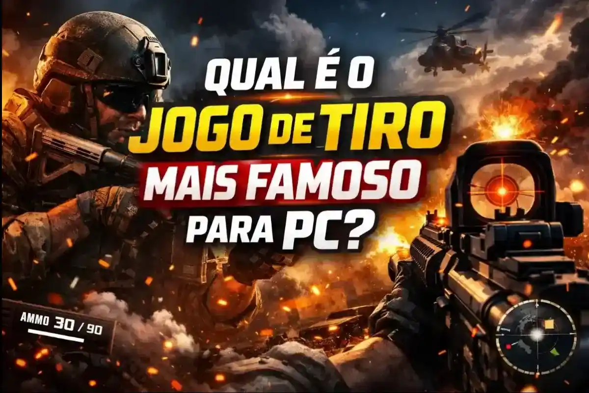 Qual é o jogo de tiro mais famoso para PC?