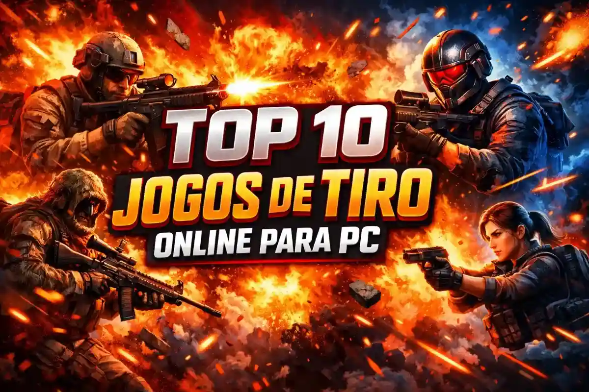 Top 10 jogos de tiro online para PC