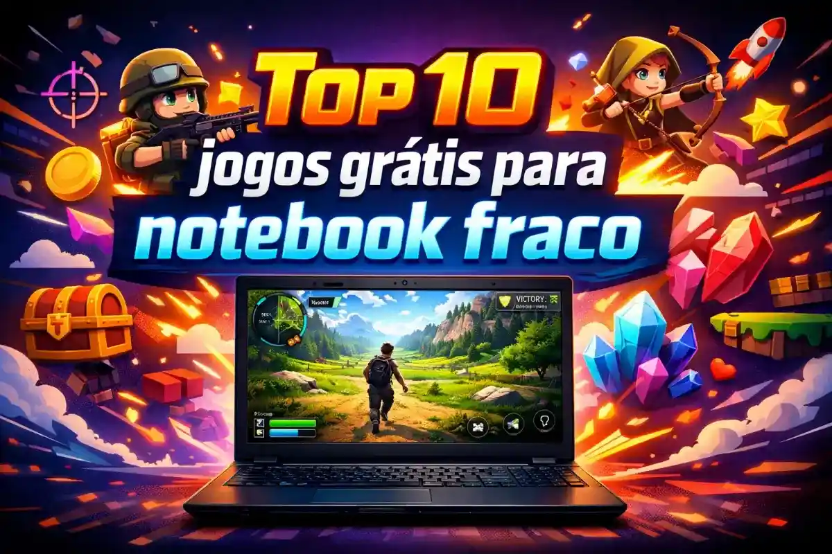 Top 10 jogos grátis para notebook fraco