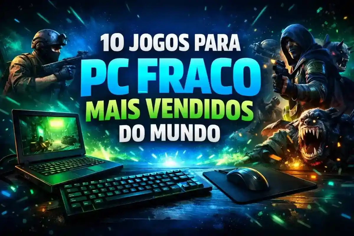 Top 10 jogos para PC fraco mais vendidos do mundo de todos os tempos
