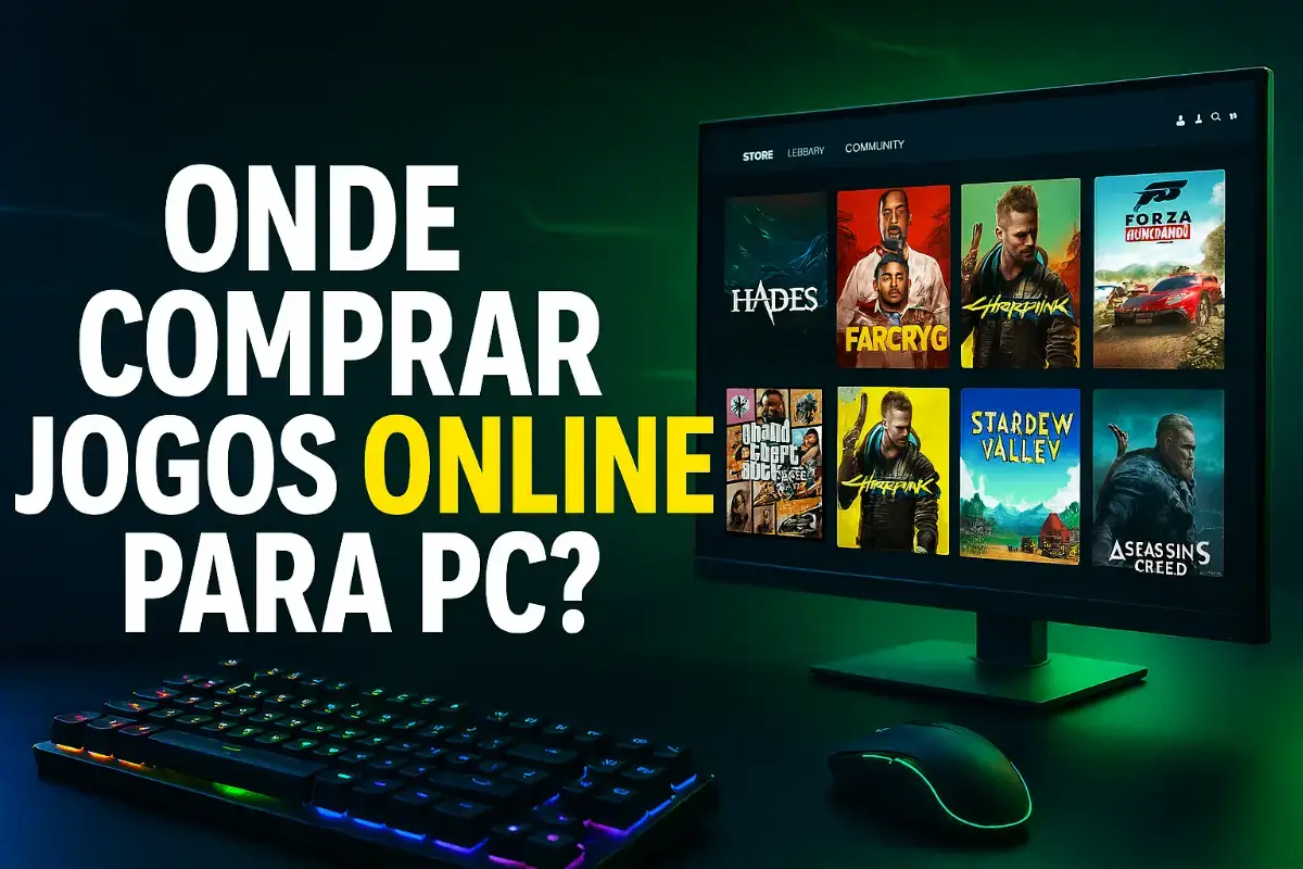 Onde comprar jogos online para PC?