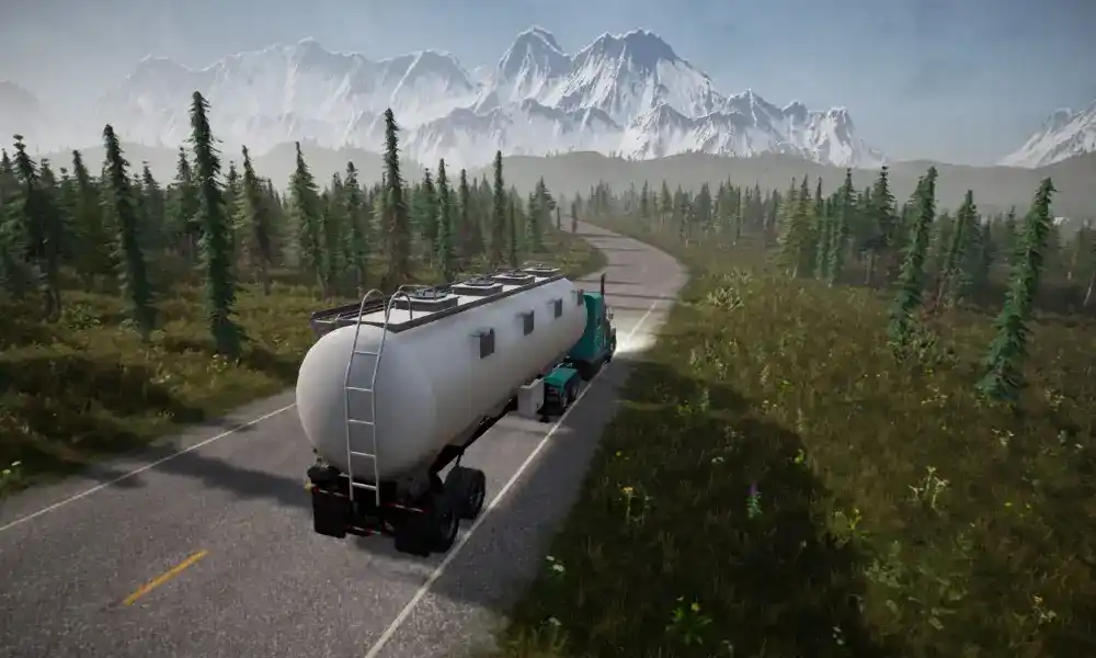Jogos de caminhão para PC: Alaskan Road Truckers