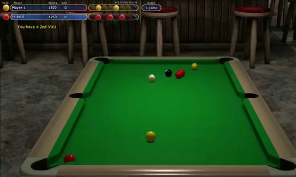 Melhores jogos de sinuca para PC: Virtual Pool 4