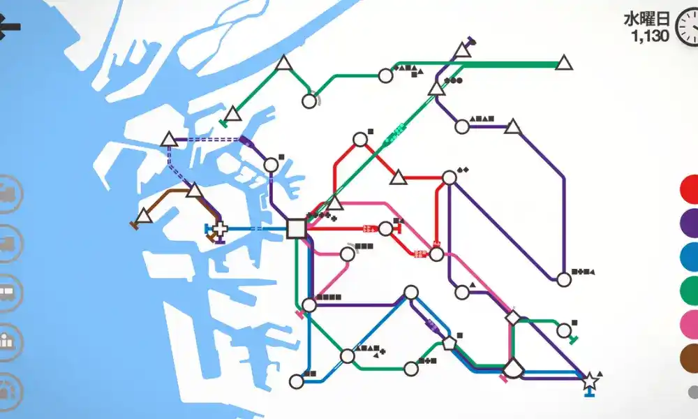 Melhores jogos para idosos no PC: Mini Metro