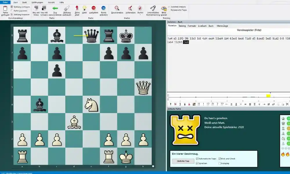 Melhor jogo de Xadrez para PC: Fritz 18