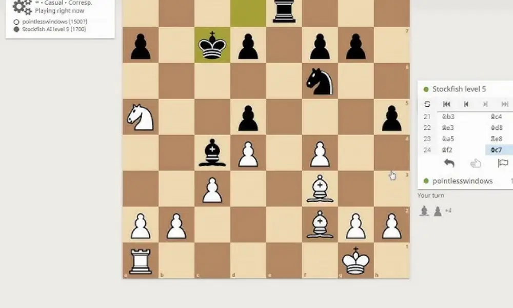 Melhor jogo de Xadrez para PC: Lichess