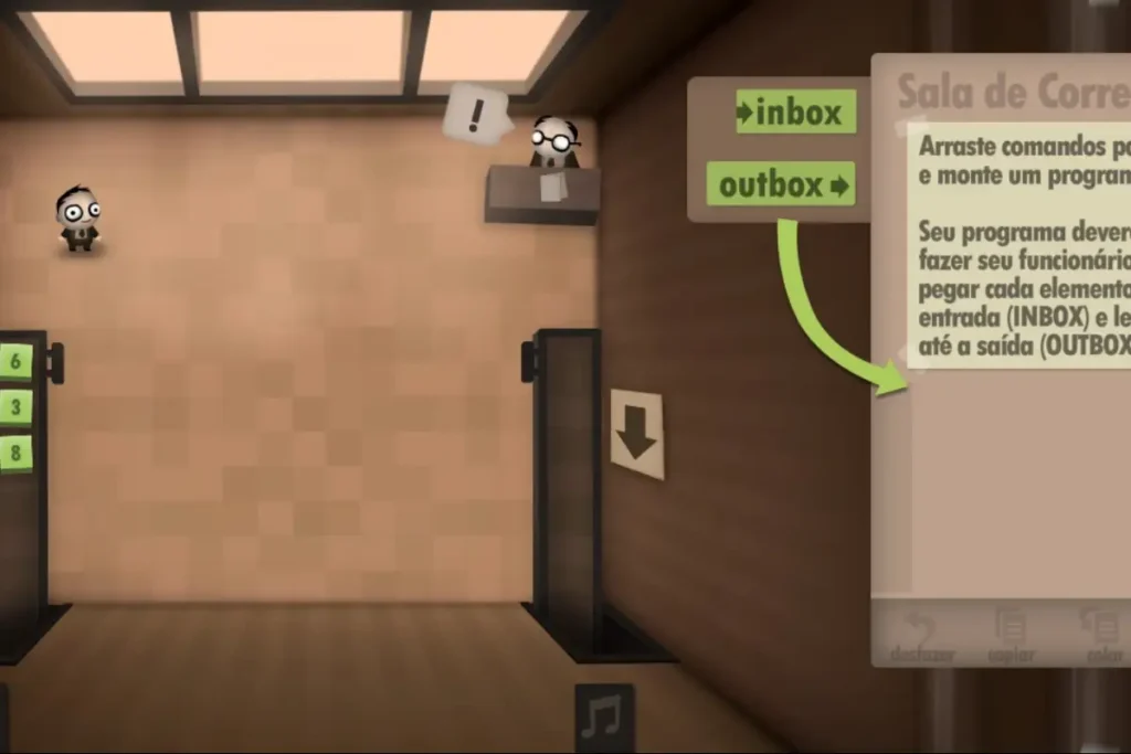 Melhores jogos de PC para treinar o cérebro: Human Resource Machine