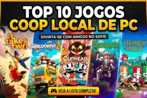 Top 10 jogos coop local de PC