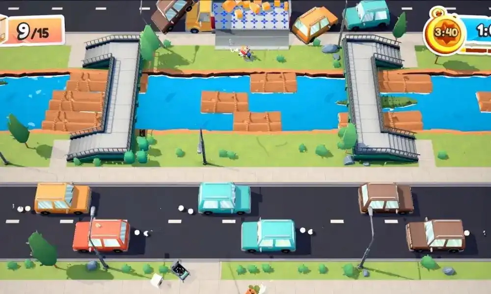 Jogos coop local de PC: Moving Out