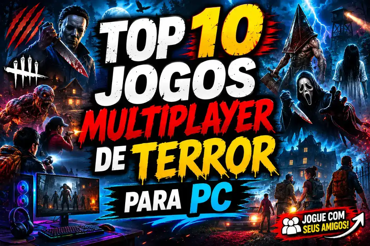 Top 10 jogos multiplayer de terror para PC